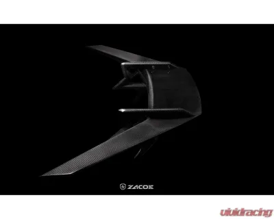 Zacoe Carbon Fiber 3pc Rear Wing Set Lamborghini Huracan LP610-4 2014-2019 - LM-610-RW-01