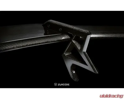 Zacoe Carbon Fiber 3pc Rear Wing Set Lamborghini Huracan LP610-4 2014-2019 - LM-610-RW-01