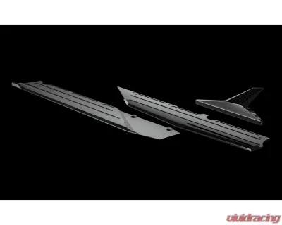 Zacoe Carbon Fiber 6pc Side Skirts Set Version 1 Lamborghini Huracan LP610-4 2014-2019 - LM-610-SS/L-01