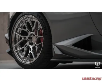 Zacoe Carbon Fiber 6pc Side Skirts Set Version 1 Lamborghini Huracan LP610-4 2014-2019 - LM-610-SS/L-01