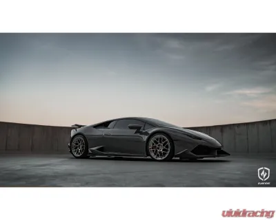 Zacoe Carbon Fiber 6pc Side Skirts Set Version 1 Lamborghini Huracan LP610-4 2014-2019 - LM-610-SS/L-01