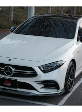 Zacoe Carbon Fiber Front Lip Mercedes-Benz CLS53 AMG 2018-2021                                     - MA-C257A53-FL - Image 3