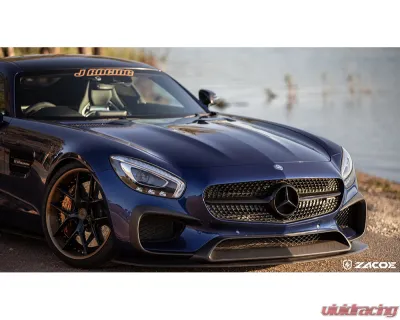 Zacoe Carbon Fiber Front Lip Upper & Lower Mercedes-Benz AMG GT 2015-2021 - MA-M178GTS-FL-01