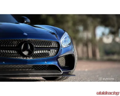 Zacoe Carbon Fiber Front Lip Upper & Lower Mercedes-Benz AMG GT 2015-2021 - MA-M178GTS-FL-01