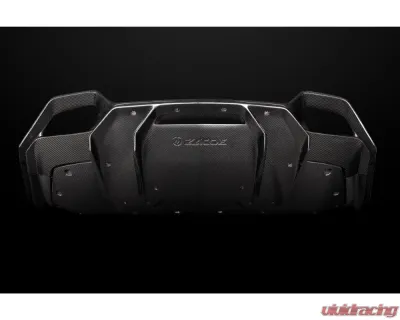 Zacoe Carbon Fiber 5pc Rear Diffuser Set Mercedes-Benz AMG GT 2015-2021 - MA-M178GTS-RD-01