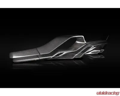 Zacoe Carbon Fiber 5pc Rear Diffuser Set Mercedes-Benz AMG GT 2015-2021 - MA-M178GTS-RD-01