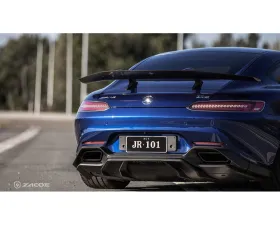 Zacoe Carbon Fiber 3pc Rear Wing Set Mercedes-Benz AMG GT 2015-2021