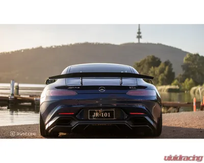 Zacoe Carbon Fiber 3pc Rear Wing Set Mercedes-Benz AMG GT 2015-2021 - MA-M178GTS-RW-01