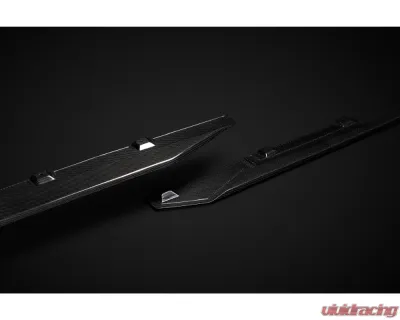 Zacoe Carbon Fiber Side Skirts 2 Pair Mercedes-Benz AMG GT 2015-2021 - MA-M178GTS-SS/L-01