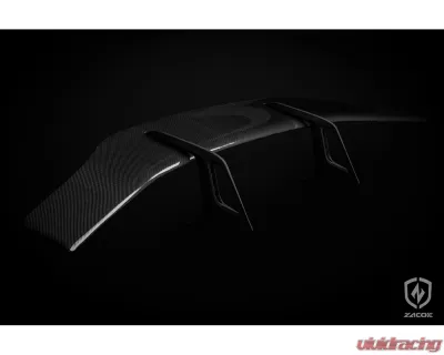 Zacoe Carbon Fiber 3pc Rear Wing Set McLaren 570S 2016+ - MC-570s-RW-01