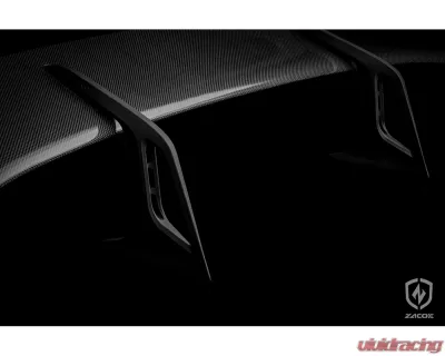 Zacoe Carbon Fiber 3pc Rear Wing Set McLaren 570S 2016+ - MC-570s-RW-01