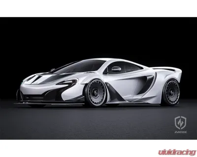 Zacoe Carbon Fiber 8pc Front Fender Set McLaren 650S 2015-2017 - MC-650-FF-01