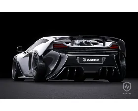Zacoe Carbon Fiber 4pc Rear Bumper Sides Set McLaren 650S 2015-2017