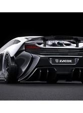 Zacoe Carbon Fiber 4pc Rear Bumper Sides Set McLaren 650S 2015-2017                                     - MC-650-RBS-01 - Image 2