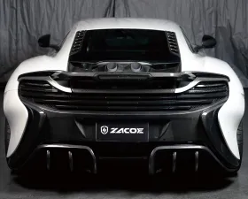 Zacoe Carbon Fiber 6pc Rear Diffuser Set McLaren 650S 2015-2017