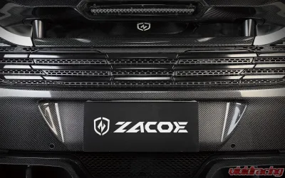 Zacoe Carbon Fiber 6pc Rear Diffuser Set McLaren 650S 2015-2017 - MC-650-RDLB-01