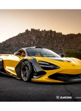 Zacoe Carbon Fiber 25pc Wide Body Kit McLaren 720S 2017+                                     - MC-720-FL-01 - Image 17