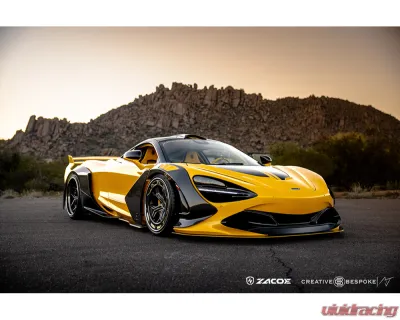 Zacoe Carbon Fiber 25pc Wide Body Kit McLaren 720S 2017+ - MC-720-FL-01