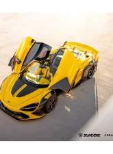 Zacoe Carbon Fiber 25pc Wide Body Kit McLaren 720S 2017+                                     - MC-720-FL-01 - Image 18