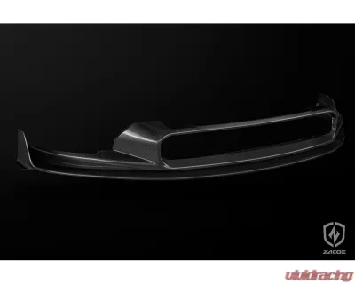 Zacoe Carbon Fiber 2pc Front Lip Set Porsche Taycan | 4S 2020+ - PH-TAC-FL-01