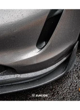 Zacoe Carbon Fiber 2pc Front Lip Set Porsche Taycan | 4S 2020+                                     - PH-TAC-FL-01 - Image 6