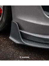 Zacoe Carbon Fiber 2pc Front Lip Set Porsche Taycan | 4S 2020+                                     - PH-TAC-FL-01 - Image 7