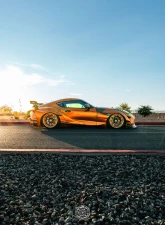Zacoe Carbon Fiber 17pc Wide Body Kit FRP Toyota Supra MK5 A90 2020+                                     - TY-A90-GF-FL - Image 2