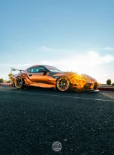Zacoe Carbon Fiber 17pc Wide Body Kit FRP Toyota Supra MK5 A90 2020+                                     - TY-A90-GF-FL - Image 3