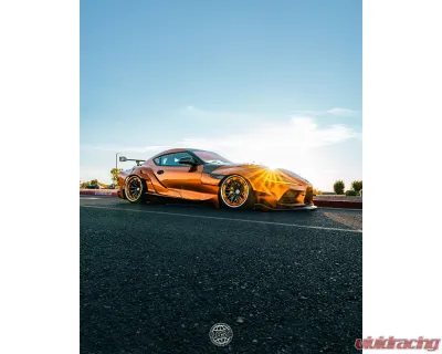 Zacoe Carbon Fiber 17pc Wide Body Kit FRP Toyota Supra MK5 A90 2020+ - TY-A90-GF-FL