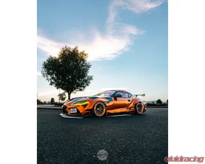 Zacoe Carbon Fiber 17pc Wide Body Kit FRP Toyota Supra MK5 A90 2020+ - TY-A90-GF-FL