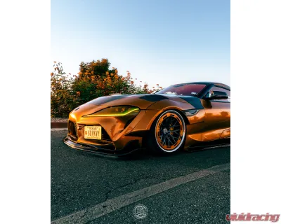 Zacoe Carbon Fiber 17pc Wide Body Kit FRP Toyota Supra MK5 A90 2020+ - TY-A90-GF-FL