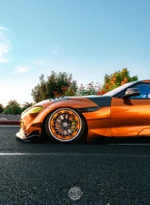 Zacoe Carbon Fiber 17pc Wide Body Kit FRP Toyota Supra MK5 A90 2020+                                     - TY-A90-GF-FL - Image 9
