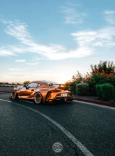 Zacoe Carbon Fiber 17pc Wide Body Kit FRP Toyota Supra MK5 A90 2020+                                     - TY-A90-GF-FL - Image 10