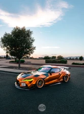 Zacoe Carbon Fiber 17pc Wide Body Kit FRP Toyota Supra MK5 A90 2020+                                     - TY-A90-GF-FL - Image 11