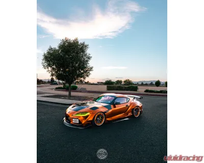 Zacoe Carbon Fiber 17pc Wide Body Kit FRP Toyota Supra MK5 A90 2020+ - TY-A90-GF-FL
