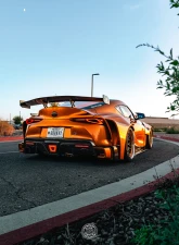 Zacoe Carbon Fiber 9pc Rear Wing CF Set Toyota Supra MK5 A90 2020+                                     - TY-A90-CF-RW-01 - Image 2