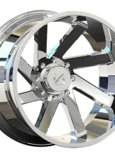 Arkon Off-Road Lincoln Wheel 22x12 6x5.5 -51 Left Directional Chrome                                     - K10922208345L - Image 7