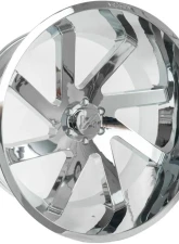 Arkon Off-Road Lincoln Wheel 26x14 6x5.5 -81 Right Directional Chrome                                     - K10926408343R - Image 7