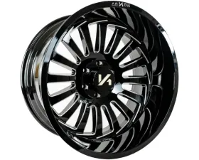 Arkon Off-Road Alexander Wheel 22x12 8x6.5 -51 Right Directional Gloss Black w/ Milled Edges