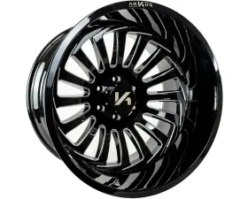 Arkon Off-Road Alexander Wheel 22x14 8x6.5 -81 Left Directional Gloss Black w/ Milled Edges