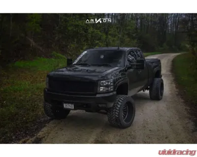 Arkon Off-Road Alexander Wheel 22x14 6x5.5 -81 Gloss Black Milled Alloy, True Directional - K12122408343L