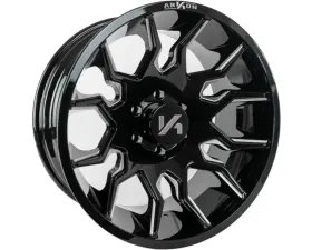 Arkon Off-Road Roosevelt Wheel 20x10 8x180 -25 Gloss Black w/ Milled Edges