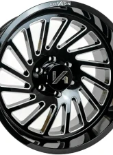 Arkon Off-Road Caesar Wheel 20x10 6x5.5 -25 Gloss Black Milled Alloy Left Directional                                     - K14120108345L - Image 7