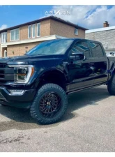 Arkon Off-Road Caesar 20x12 Wheels 6x135 -51 Offset Gloss Black with Milled Edges                                     - K14120208945L - Image 3