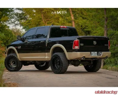 Arkon Off-Road Caesar 20x12 Wheels 6x135 -51 Offset Gloss Black with Milled Edges - K14120208945L