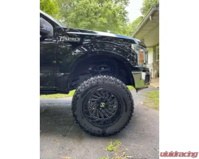 Arkon Off-Road Caesar 20x12 Wheels 6x135 -51 Offset Gloss Black with Milled Edges - K14120208945L