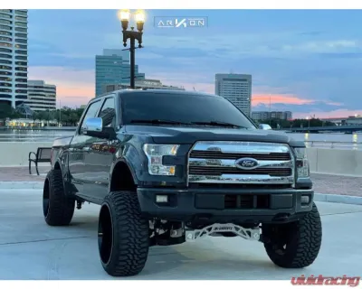 Arkon Off-Road Caesar Wheel 24x14 8x6.5 -81 Gloss Black Milled Edges Alloy - K14124408243L