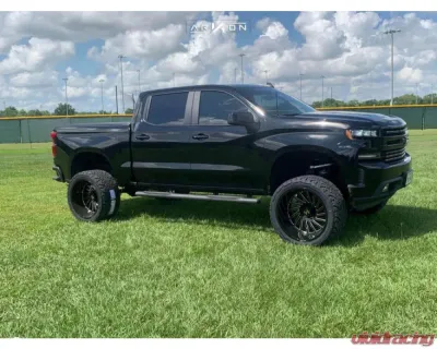 Arkon Off-Road Caesar Wheel 24x14 8x6.5 -81 Gloss Black Milled Edges Alloy - K14124408243R