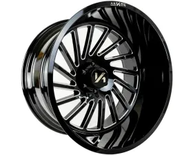 Arkon Off-Road Caesar Wheel 24x14 6x5.5 -81 Left Directional Gloss Black w/ Milled Edges