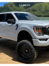 Arkon Off-Road Caesar Wheel 24x14 6x5.5 -81 Gloss Black Milled Alloy Right Directional                                     - K14124408343R - Image 4